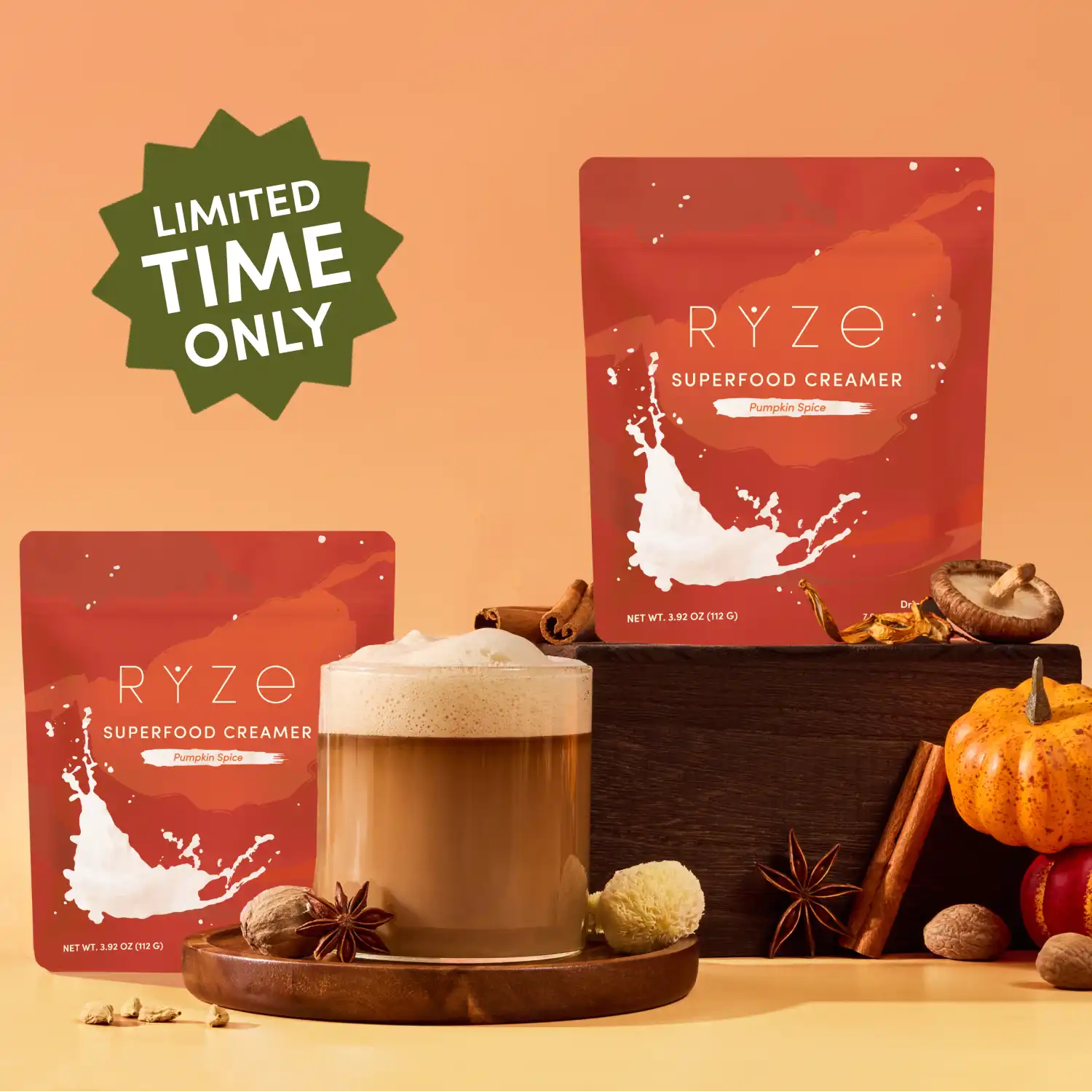 Pumpkin Spice Superfood Creamer Add-On (SPECIAL PRICING) - Soft Pick