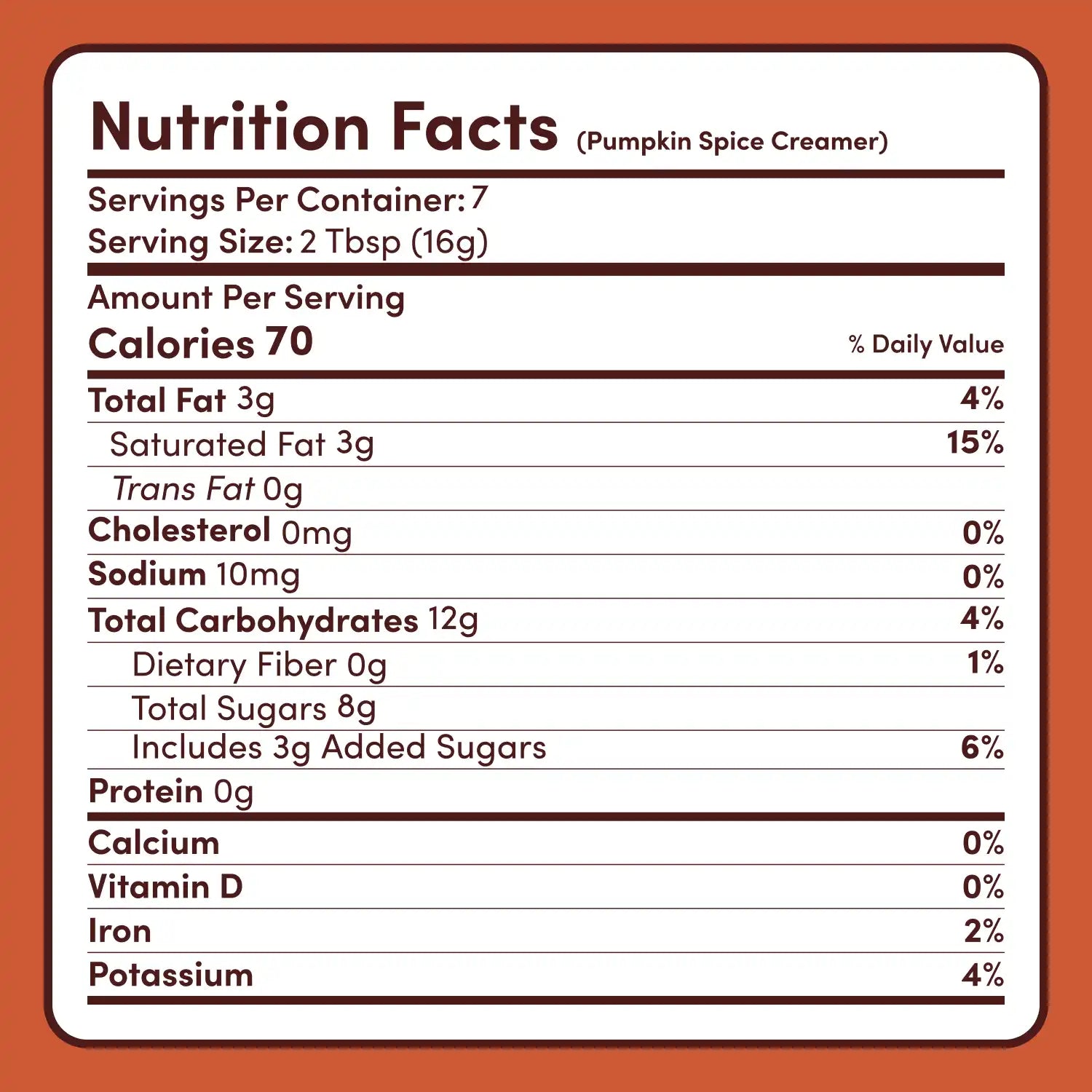 Pumpkin Spice Superfood Creamer Add-On (SPECIAL PRICING) - Soft Pick