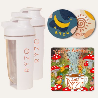 2 Shaker Bottles + FREE Gifts - Clean Style