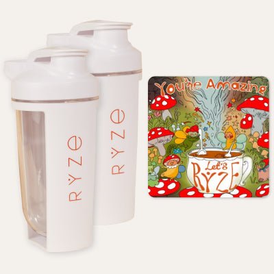 2 Shaker Bottles + FREE Gifts - Clean Style