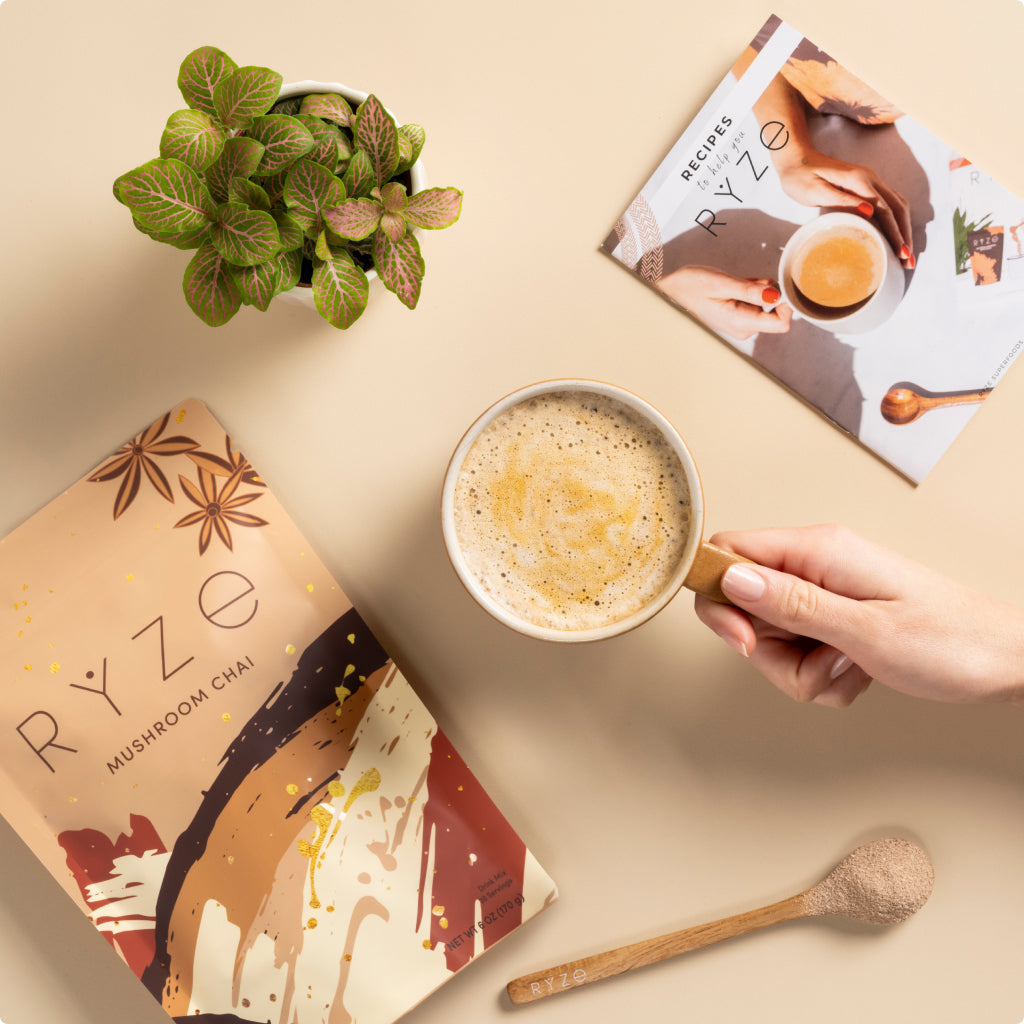 RYZE Mushroom Chai Starter Bag - Ready Carry