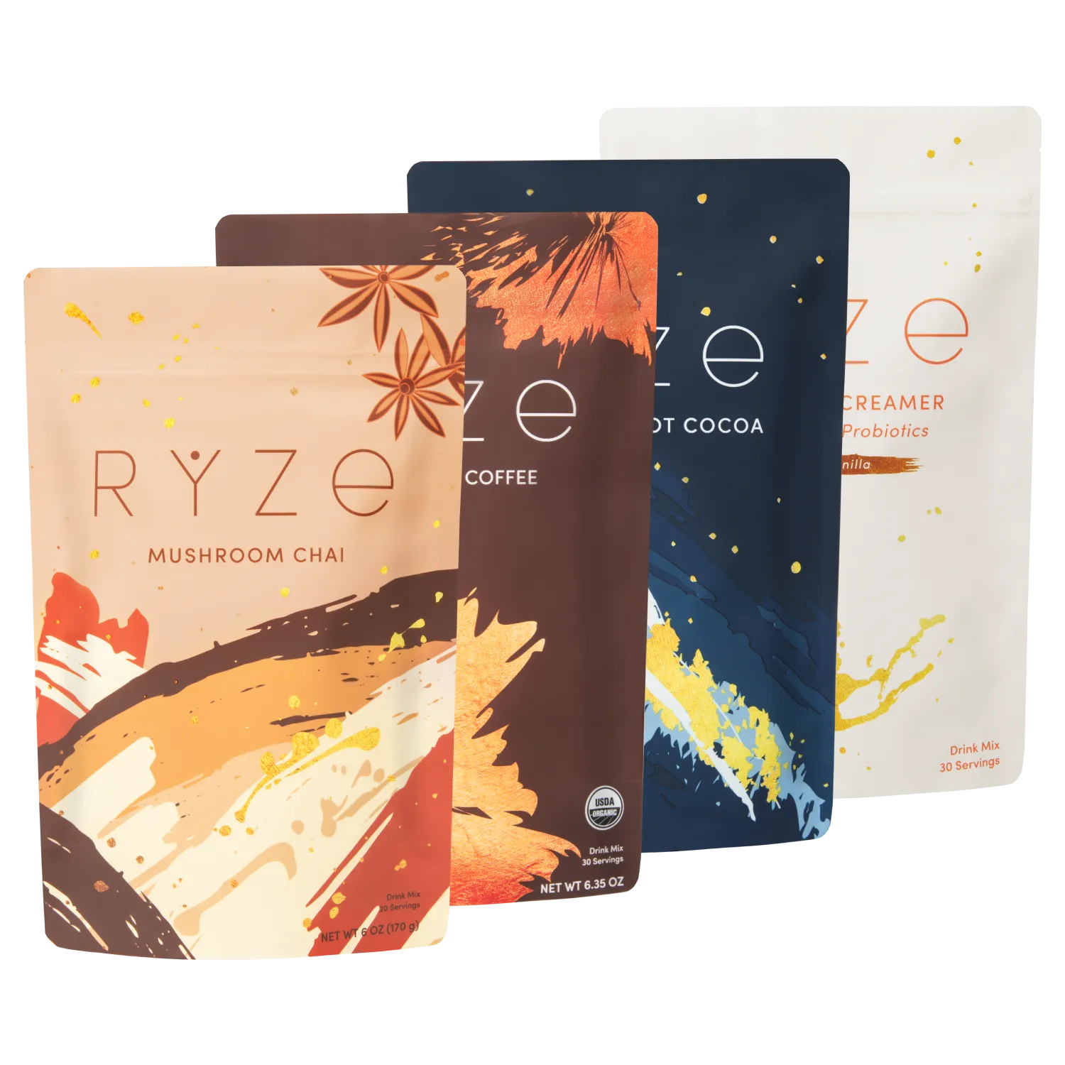 Ultimate Elevate + Unwind Bundle: Chai + Coffee + Cocoa - Daily Set