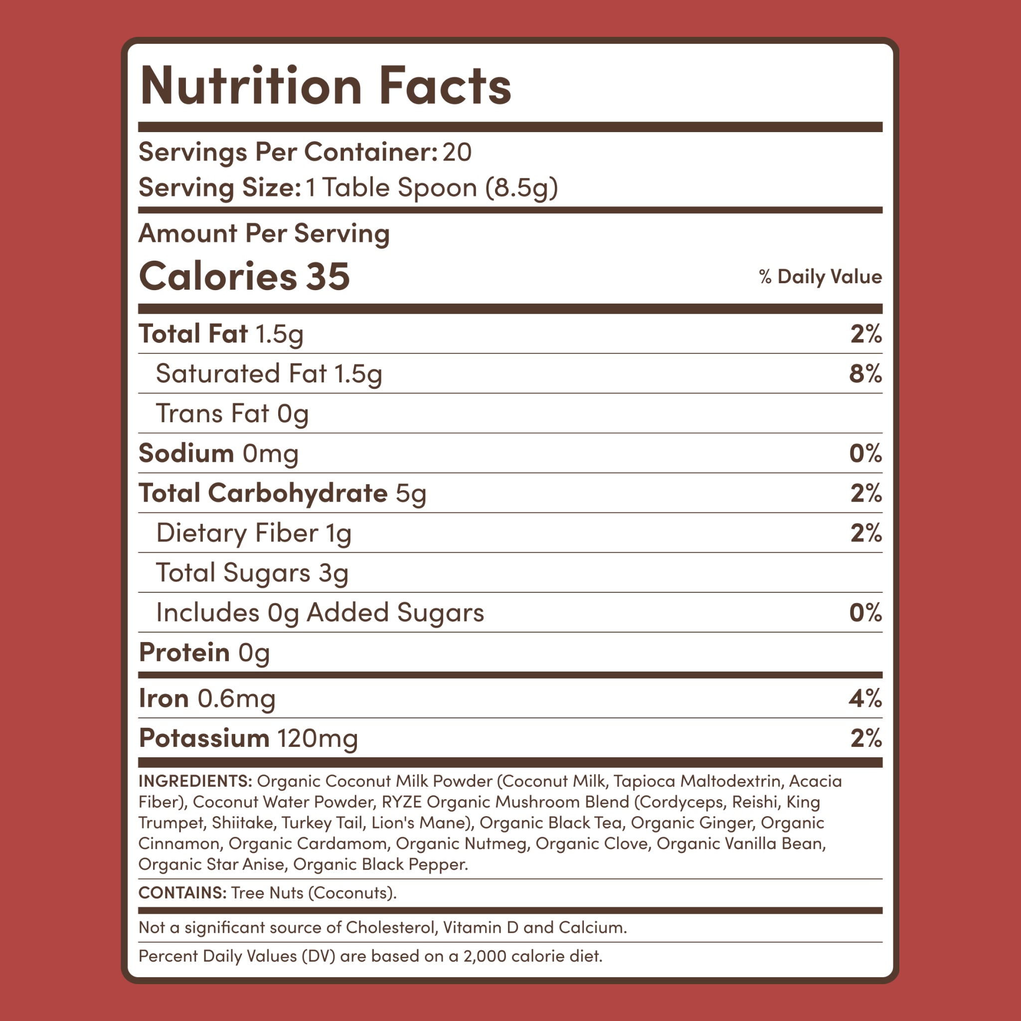 Chai (20 Servings) - Daily Carry