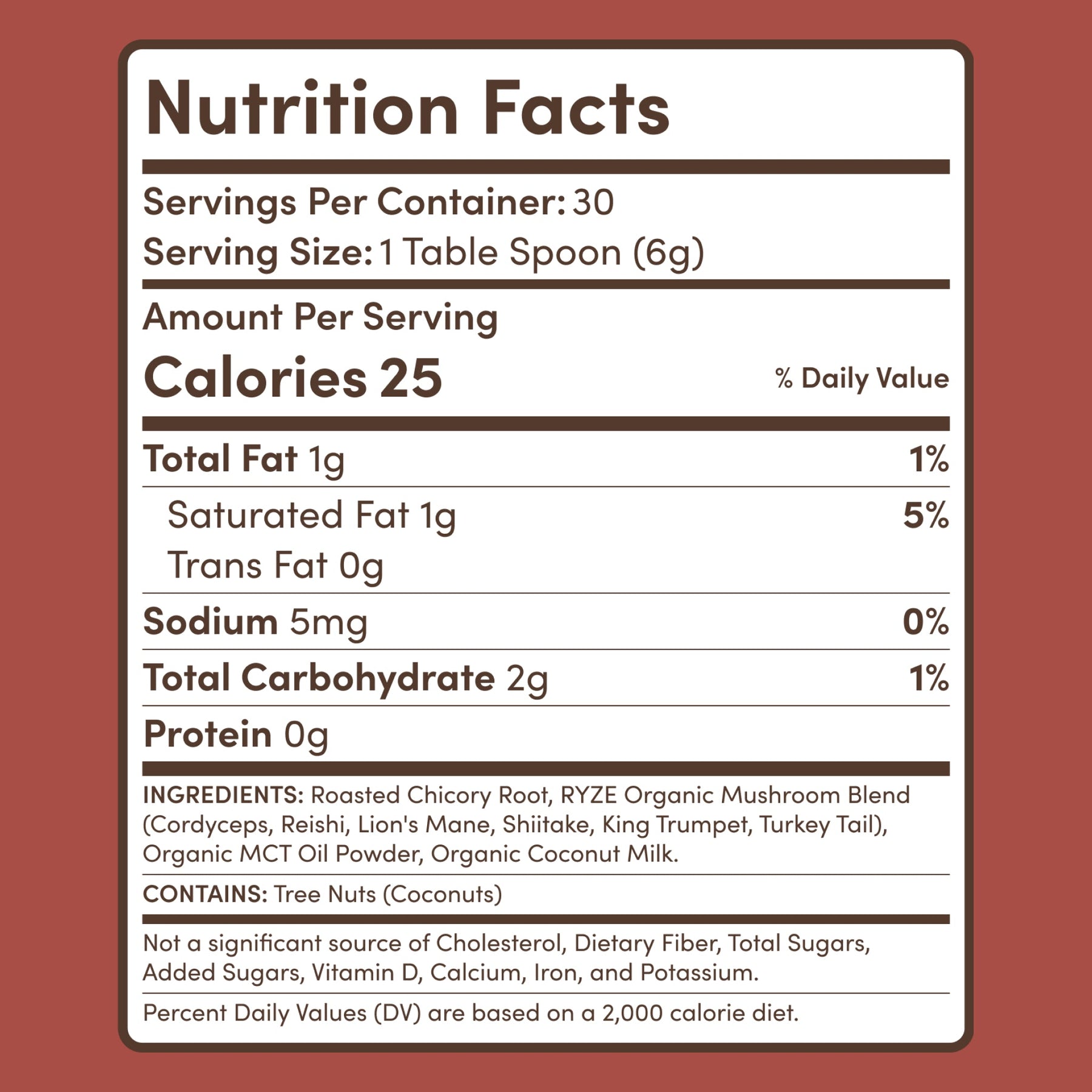 Chicory (30 Servings) - Travel Ready