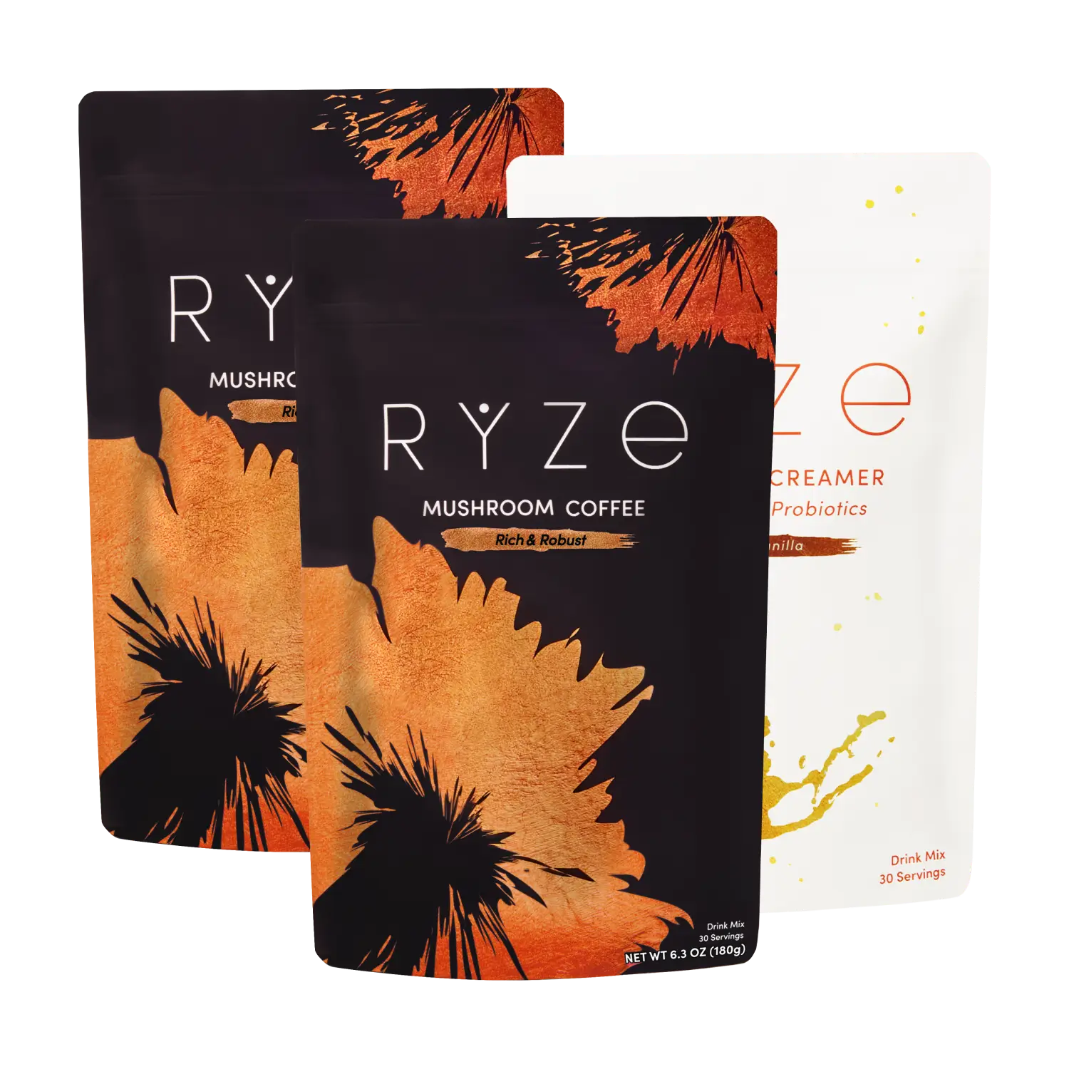 RYZE Ritual Set Dark Roast + Creamer - Essential Set