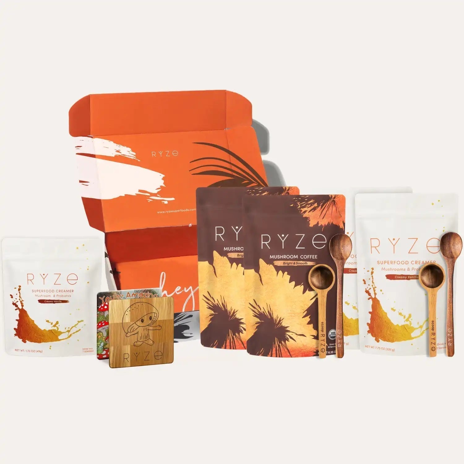 RYZE Lovers Gift Set (2 Coffees + 2 Creamers) - Daily Set