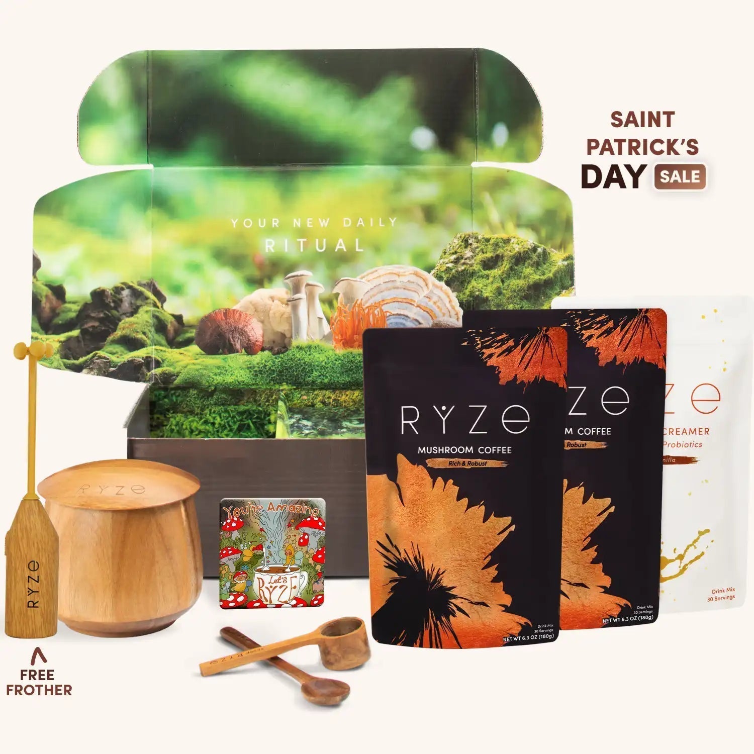 Mushroom Coffee House Blend Ritual Set - Classic Pick