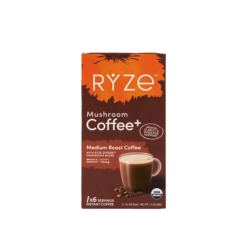 Medium Roast Mushroom Coffee Carton - Premium Choice