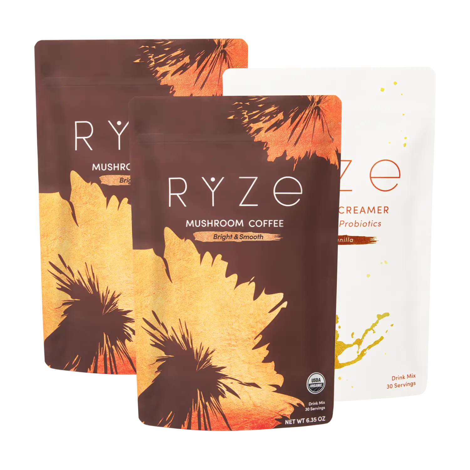 RYZE Ritual Set + Creamer - Clean Bundle