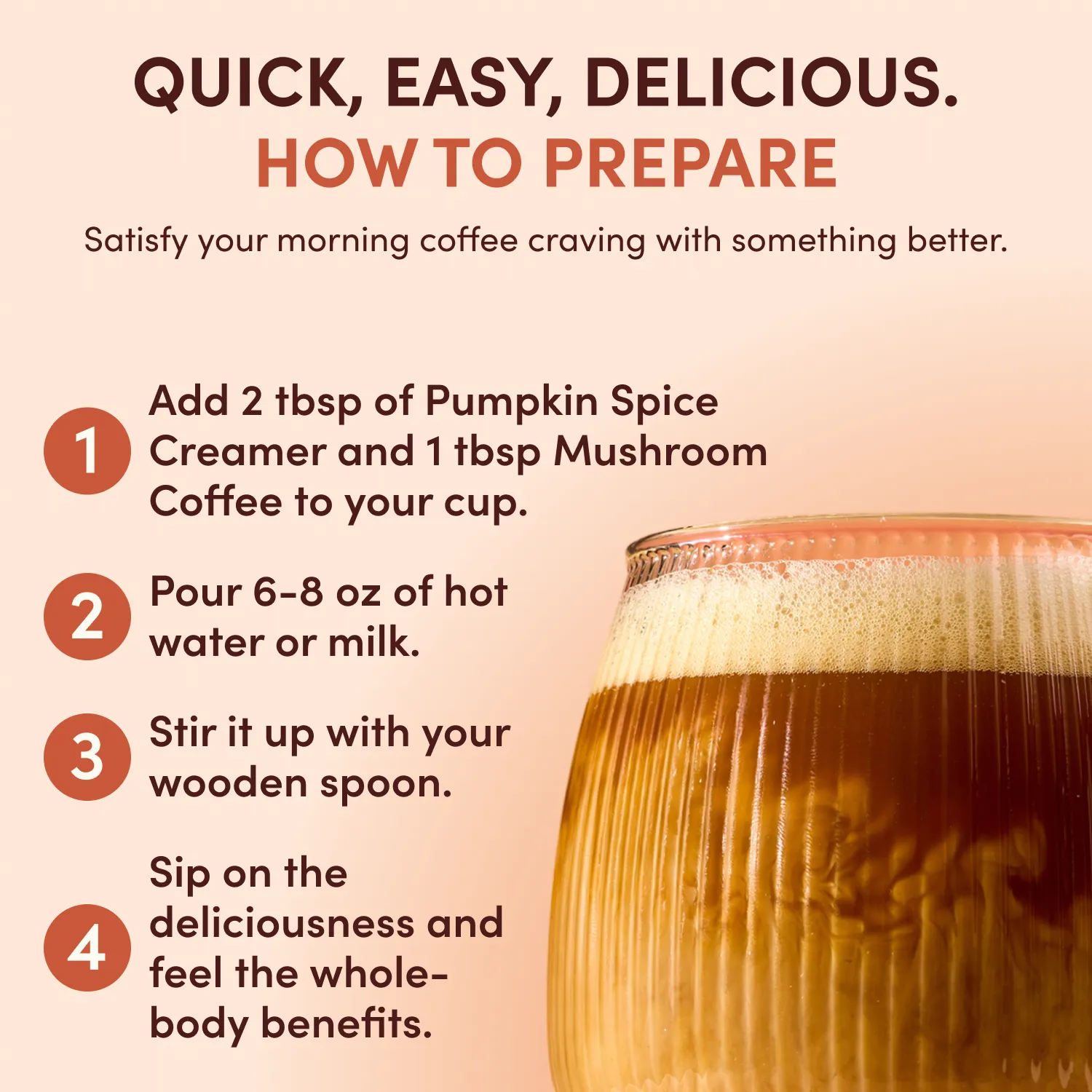 Pumpkin Spice Superfood Creamer Add-On (SPECIAL PRICING) - Soft Pick