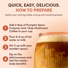 Pumpkin Spice Superfood Creamer Add-On (SPECIAL PRICING) - Soft Pick