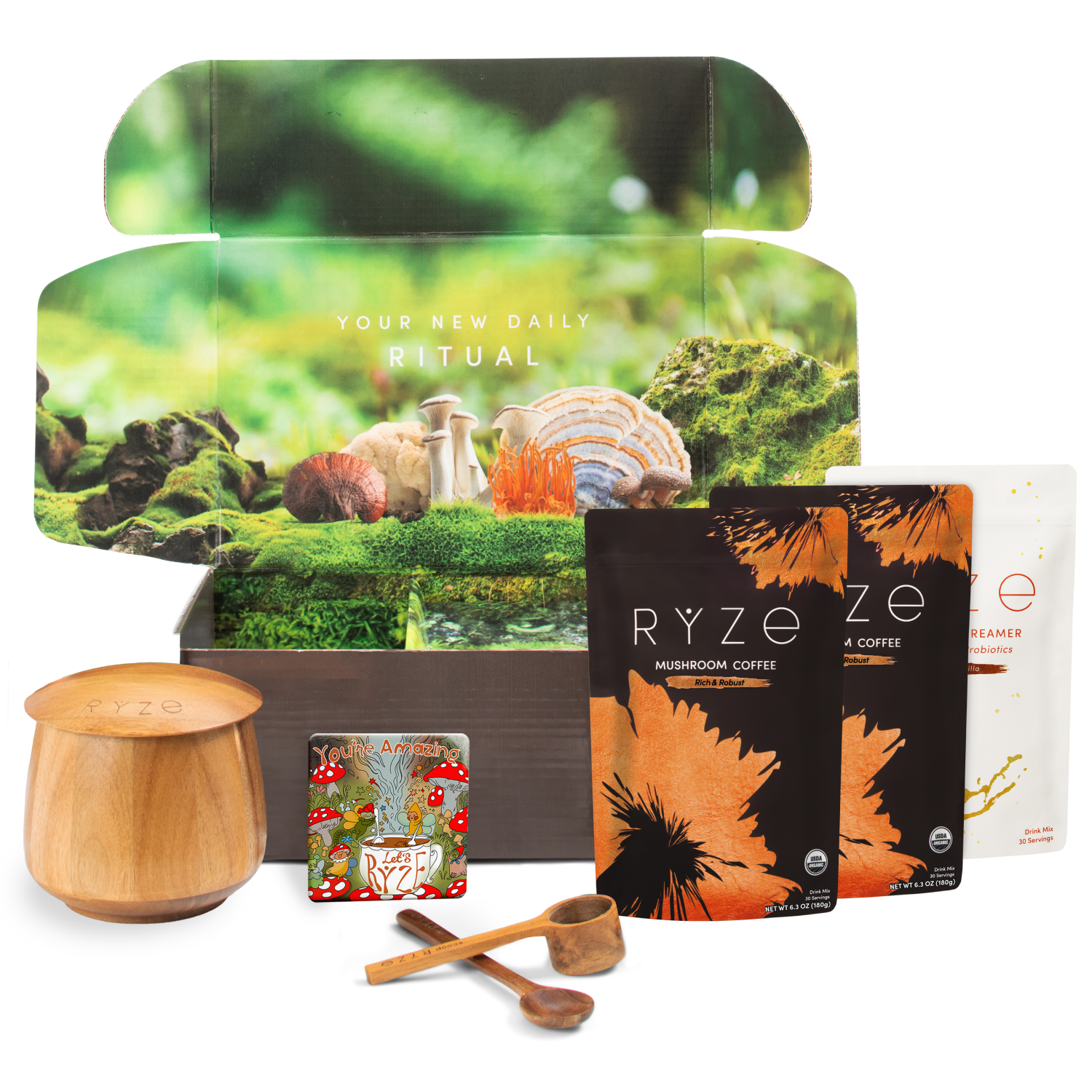 Dark Roast Ritual Set 3 Month Plan - Gift Ready