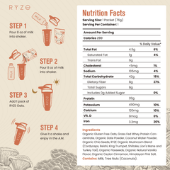 Oats Pack (28 Servings) - Simple Use