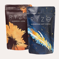 RYZE Hot Cocoa - with 6 Sleep Superfoods to Help Fall Asleep and Stay Asleep - Clean Style