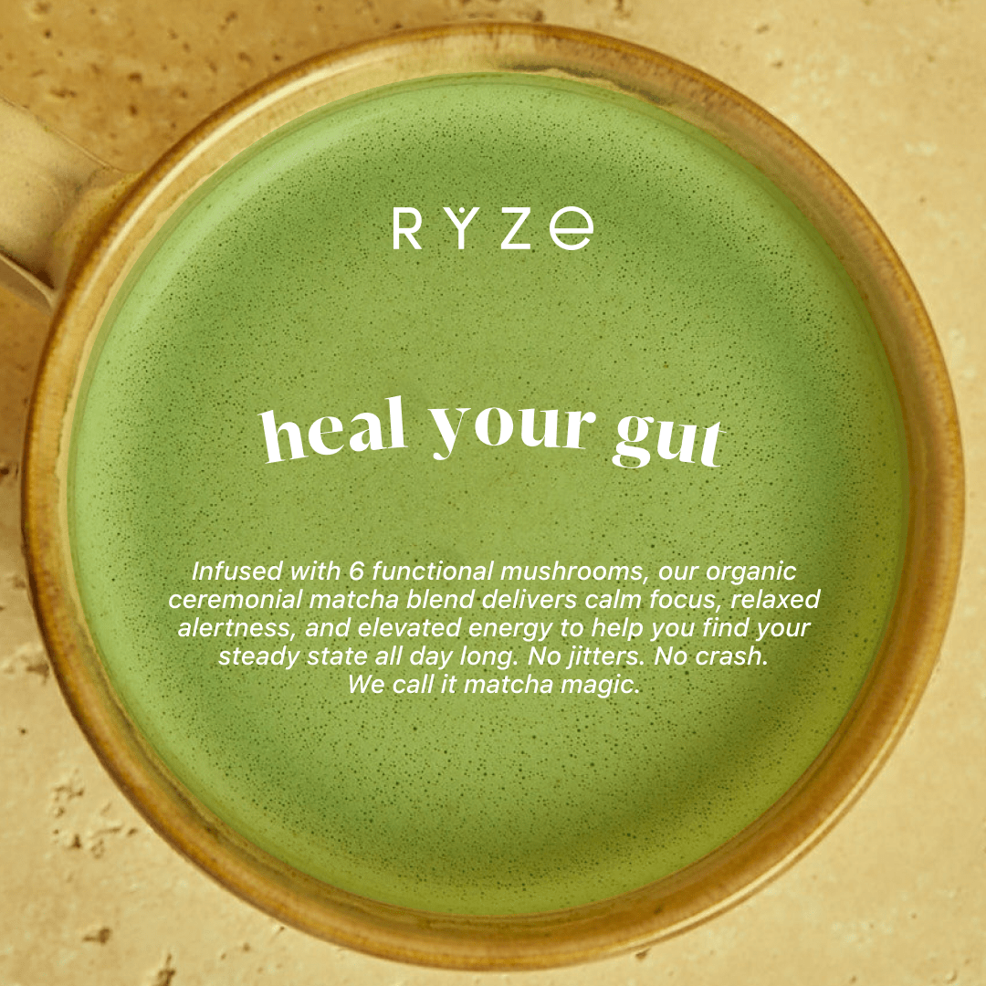 RYZE Organic Matcha Starter Kit (60 servings) - Travel Edit